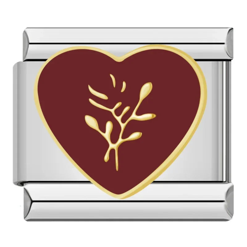 Charm Corazón Dorado