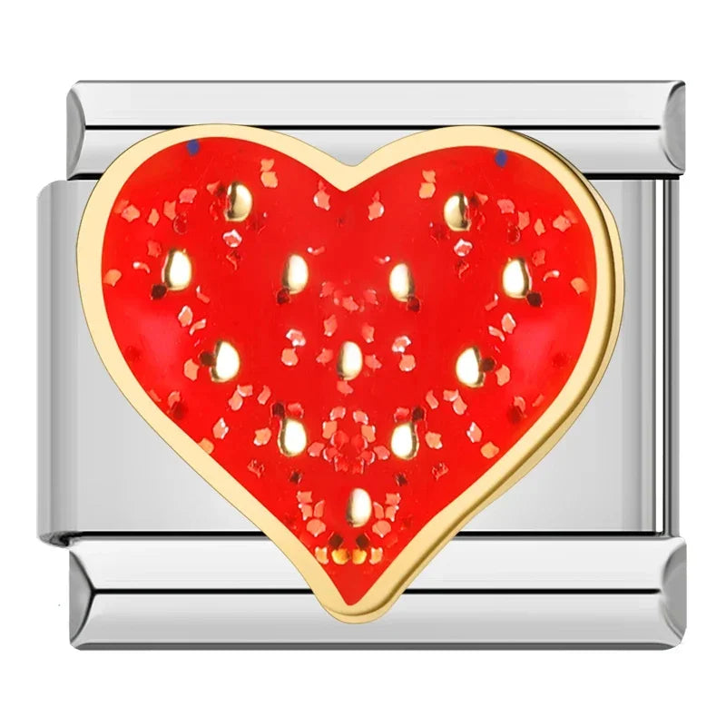 Charm Corazón de Lunares